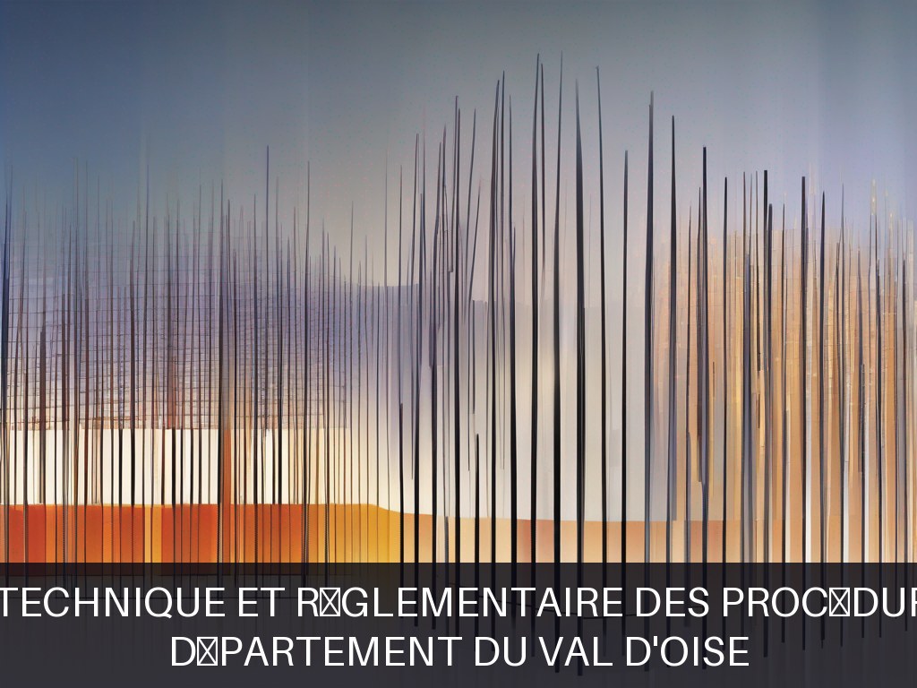 Illustration pour Département du Val d'Oise: Accompagnement technique et réglementaire des procédures d'aménagement