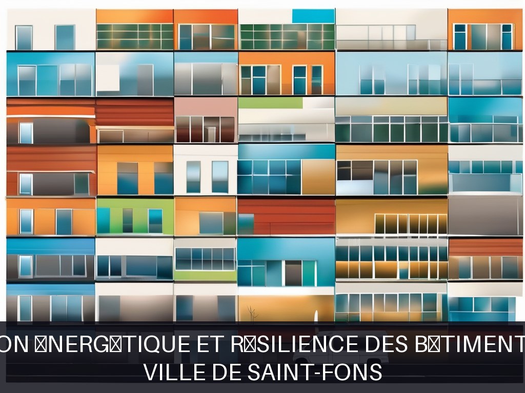 Illustration pour Ville de Saint-Fons: Rénovation énergétique et résilience des bâtiments publics (Potentiel à Court Terme)