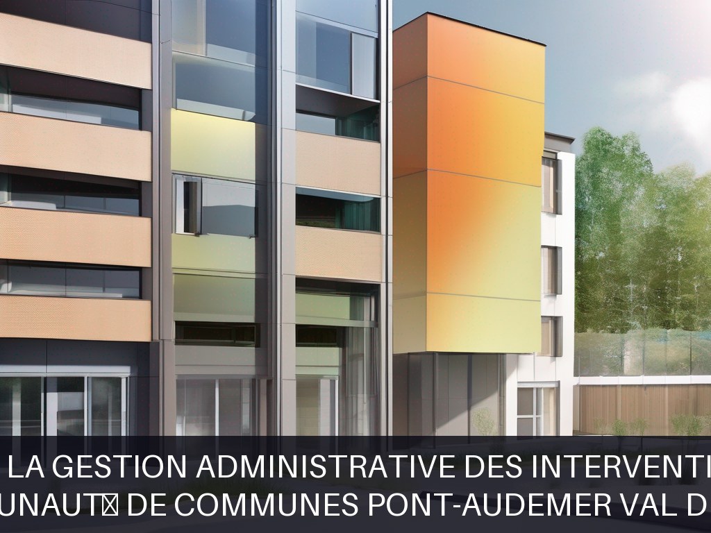 Illustration pour Communauté de Communes Pont-Audemer Val de Risle: Optimisation de la gestion administrative des interventions techniques