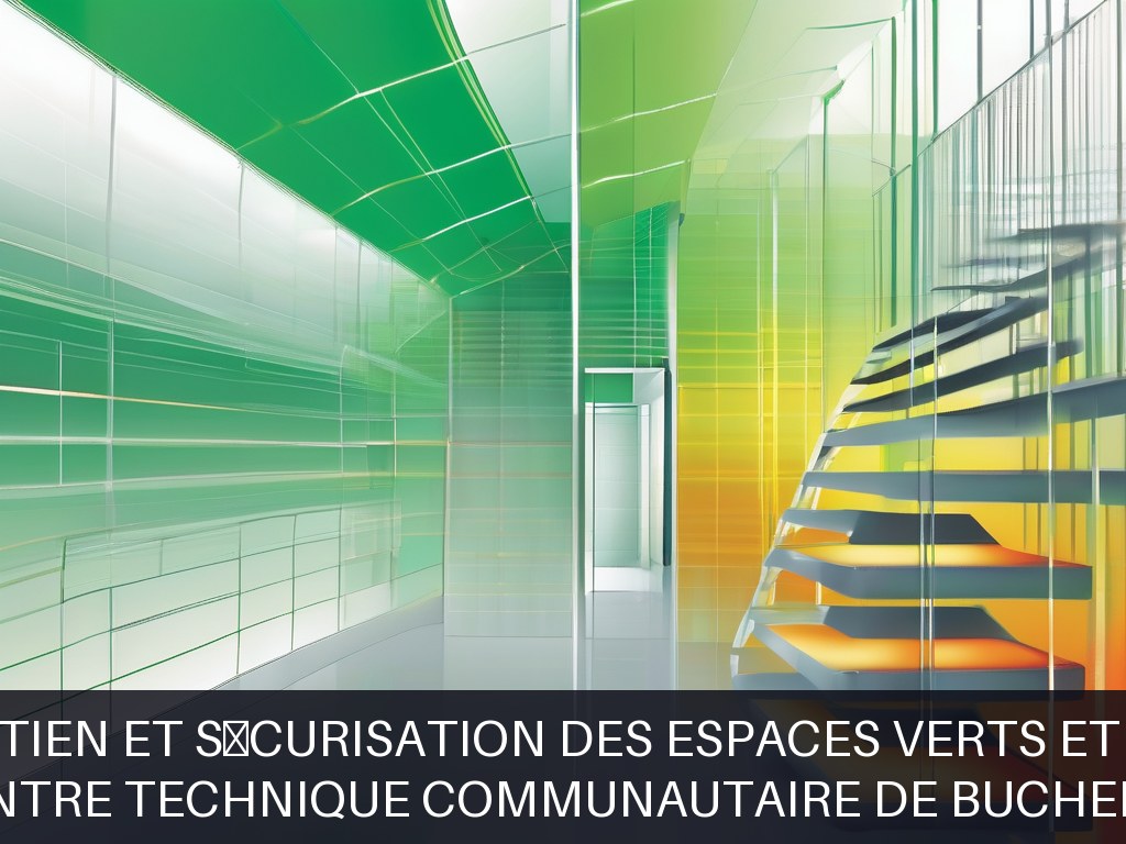 Illustration pour Centre Technique Communautaire de Buchelay: Entretien et sécurisation des espaces verts et voirie