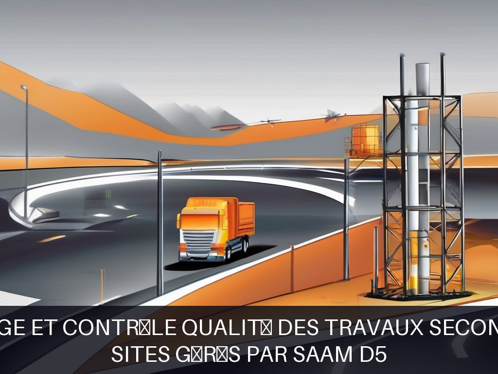 Illustration pour Sites gérés par SAAM D5: Pilotage et contrôle qualité des travaux secondaires