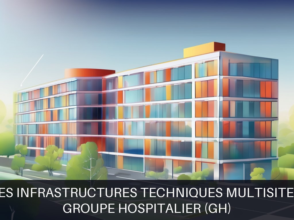 Illustration pour Groupe Hospitalier (GH): Optimisation des infrastructures techniques multisites hospitalières