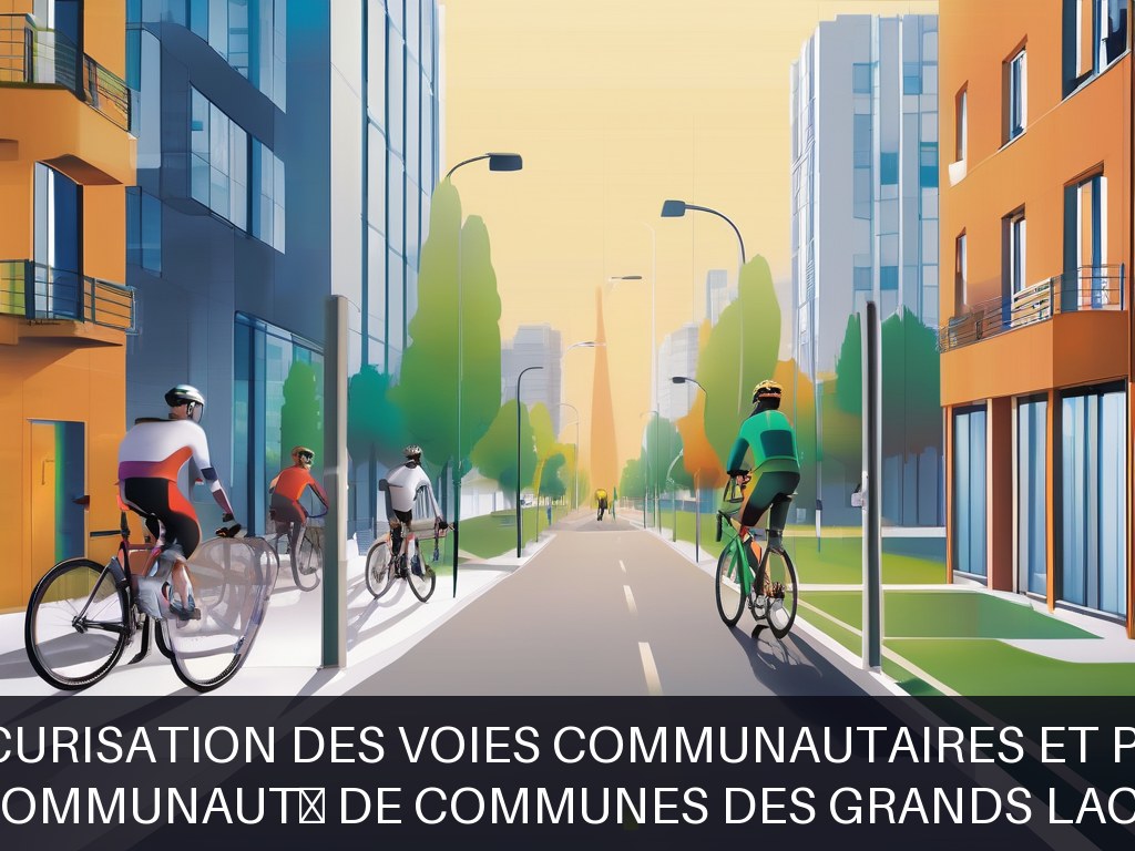 Illustration pour Communauté de Communes des Grands Lacs: Entretien et sécurisation des voies communautaires et pistes cyclables