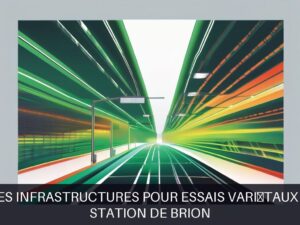 Illustration pour Station de Brion: Optimisation des infrastructures pour essais variétaux en plein champ