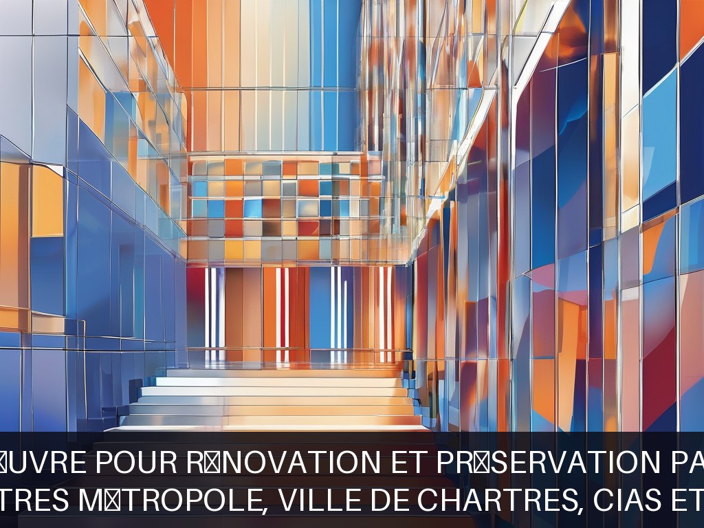Illustration pour Chartres Métropole, Ville de Chartres, CIAS et CCAS: Maîtrise d'œuvre pour rénovation et préservation patrimoniale