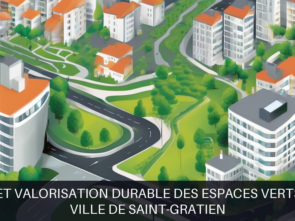 Illustration pour Ville de Saint-Gratien: Gestion et valorisation durable des espaces verts urbains