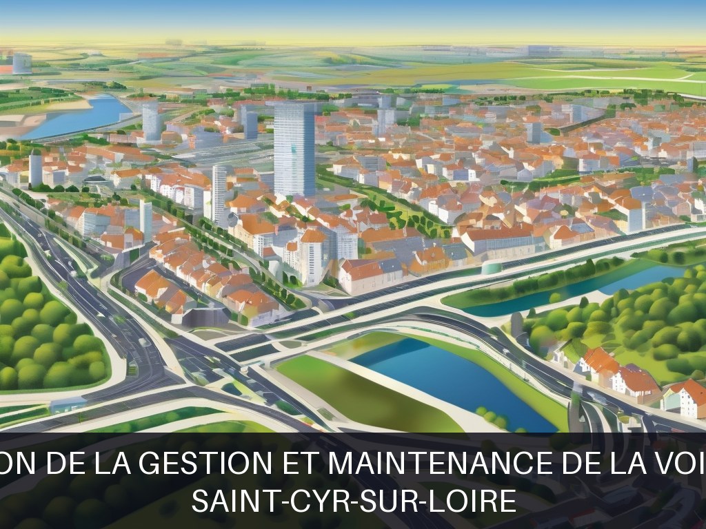 Illustration pour Saint-Cyr-Sur-Loire: Optimisation de la gestion et maintenance de la voirie urbaine
