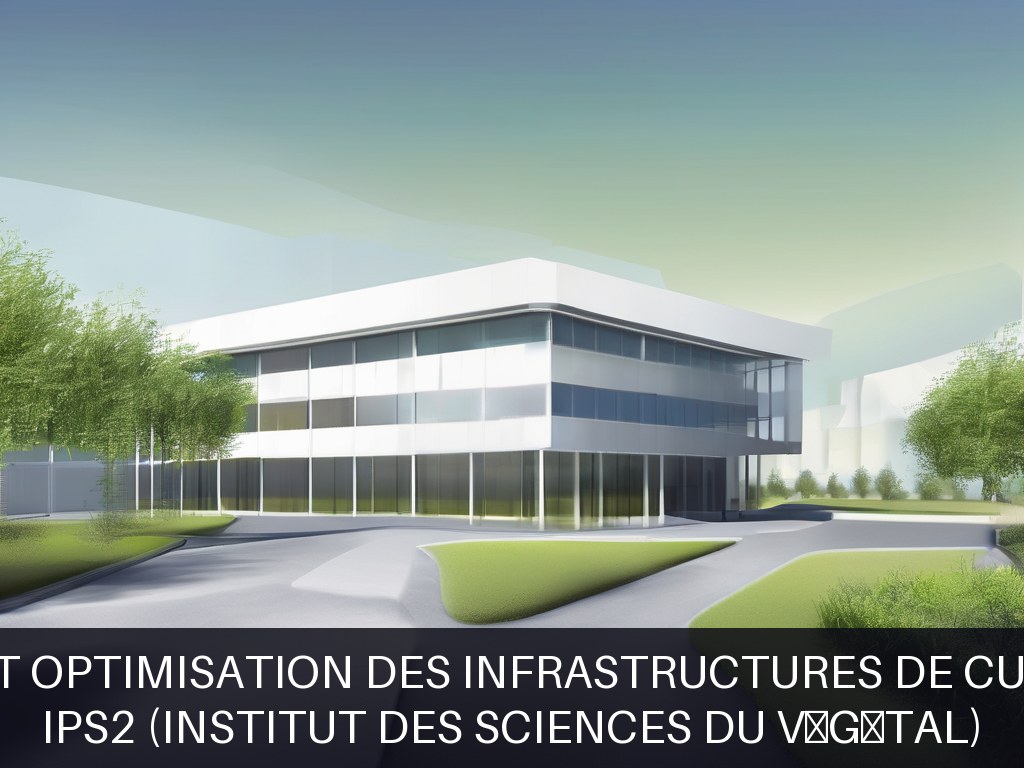 Illustration pour IPS2 (Institut des Sciences du Végétal): Maintenance et optimisation des infrastructures de culture végétale
