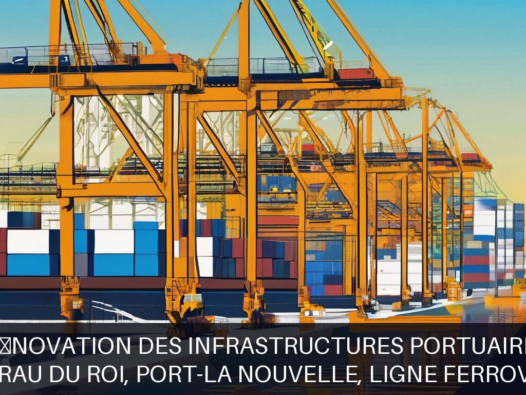 Illustration pour Ports régionaux de Sète, du Grau du Roi, Port-La Nouvelle, ligne ferroviaire Colombiers-Maureilhan: Maintenance et rénovation des infrastructures port
