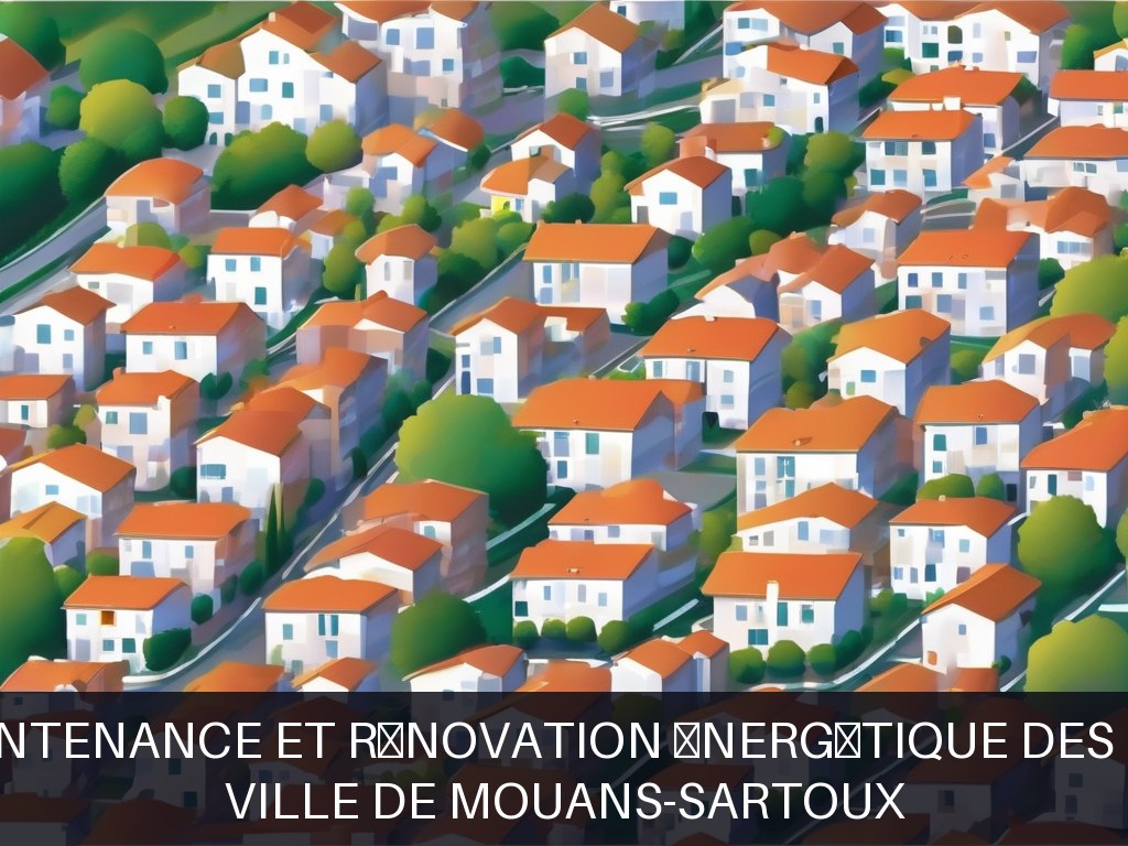 Illustration pour Ville de Mouans-Sartoux: Optimisation de la maintenance et rénovation énergétique des bâtiments communaux