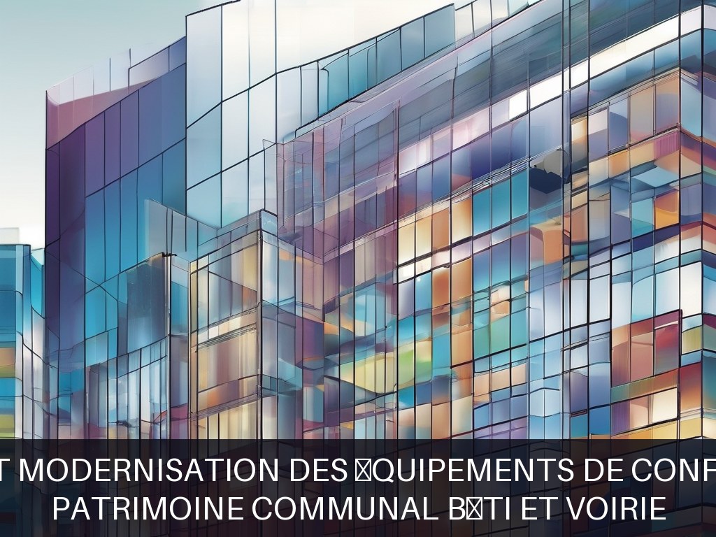 Illustration pour Patrimoine communal bâti et voirie: Maintenance et modernisation des équipements de confort climatique (Potentiel à Court Terme)