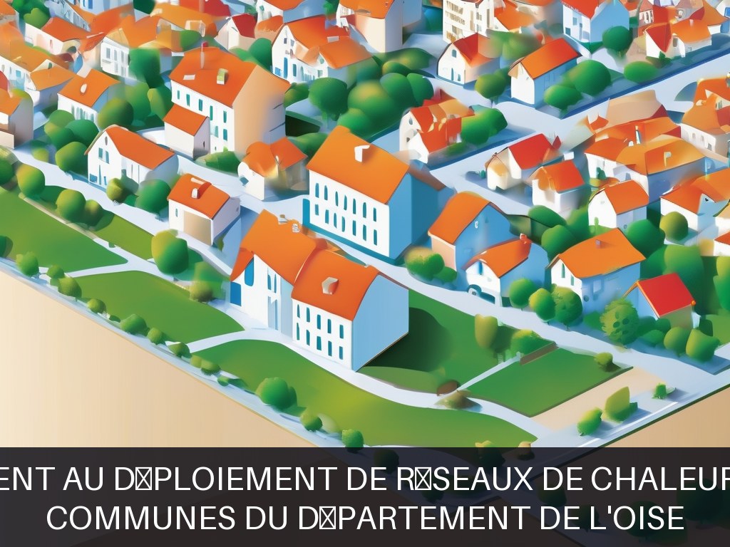 Illustration pour Communes du département de l'Oise: Accompagnement au déploiement de réseaux de chaleur renouvelable (Potentiel à Court Terme)