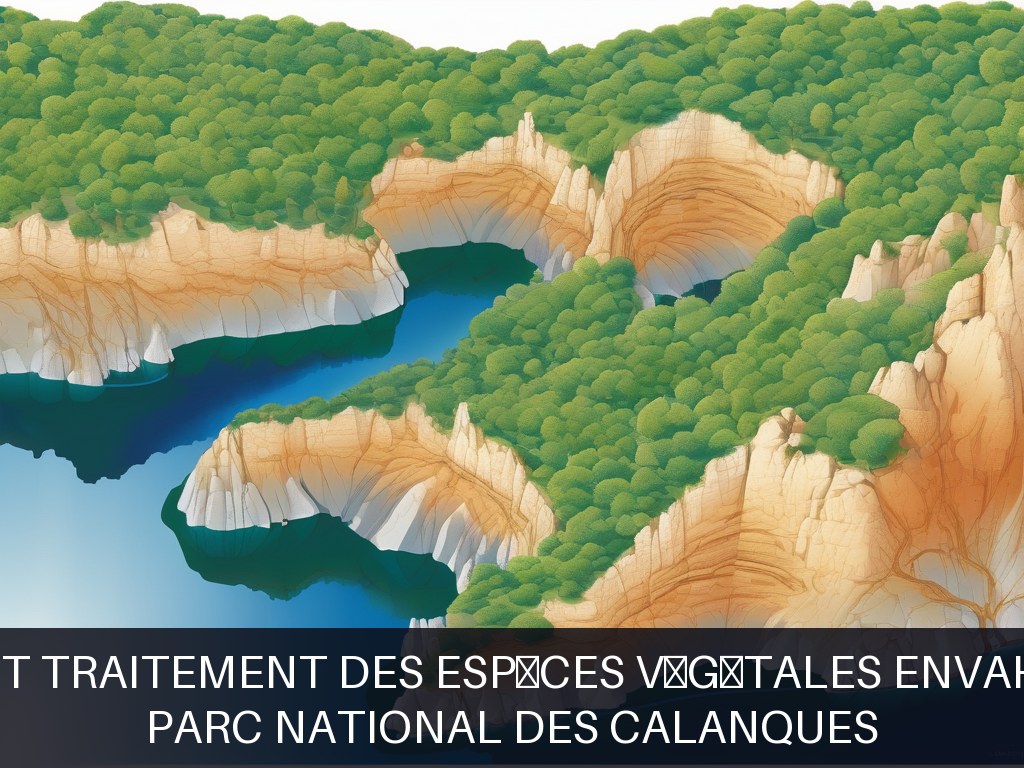 Illustration pour Parc national des Calanques: Gestion et traitement des espèces végétales envahissantes
