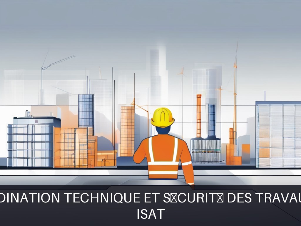 Illustration pour ISAT: Coordination technique et sécurité des travaux ERP