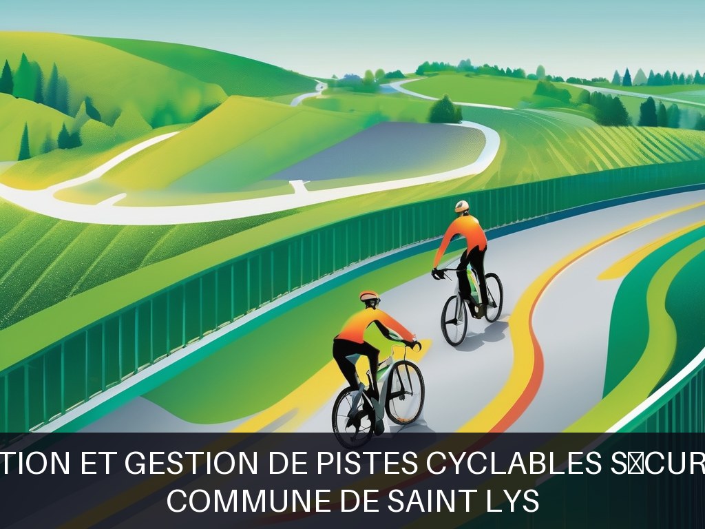 Illustration pour Commune de Saint Lys: Création et gestion de pistes cyclables sécurisées (Potentiel à Court Terme)