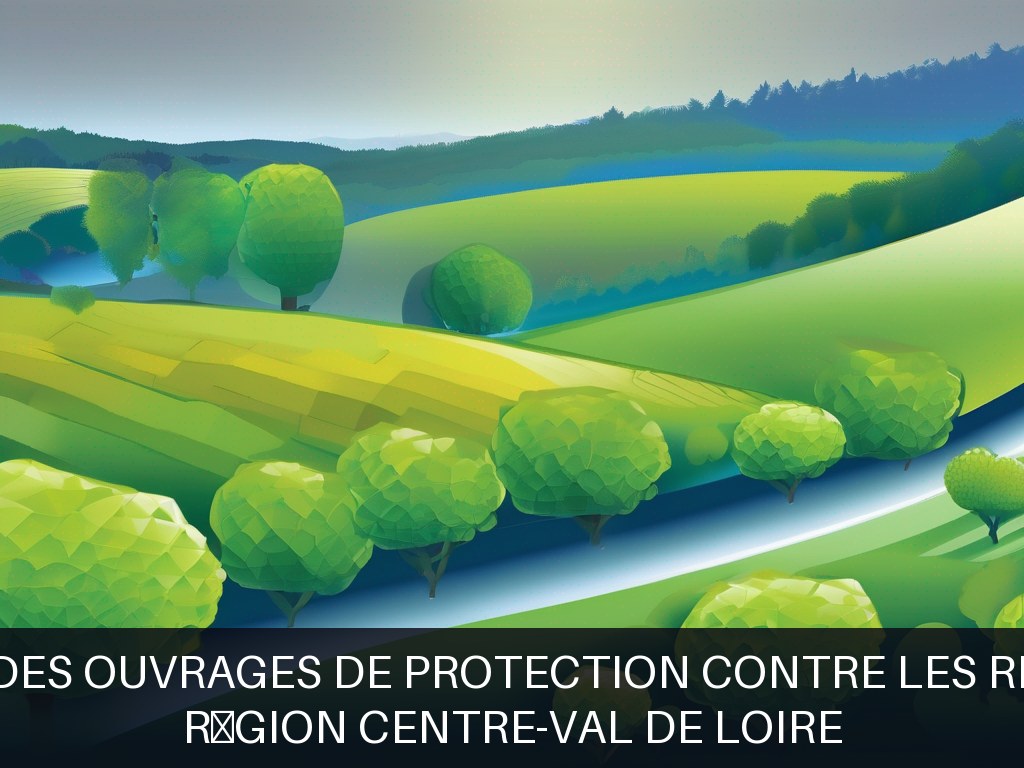 Illustration pour Région Centre-Val de Loire: Renforcement des ouvrages de protection contre les risques naturels (Potentiel à Court Terme)