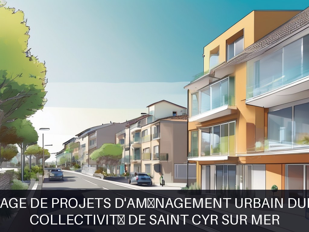 Illustration pour Collectivité de Saint Cyr sur Mer: Pilotage de projets d'aménagement urbain durable (Potentiel à Court Terme)