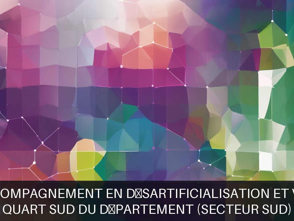 Illustration pour Quart sud du département (secteur sud): Conseil et accompagnement en désartificialisation et végétalisation (Potentiel à Court Terme)
