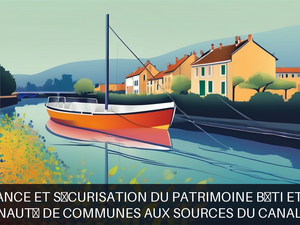 Illustration pour Communauté de Communes Aux Sources du Canal du Midi: Maintenance et sécurisation du patrimoine bâti et non bâti