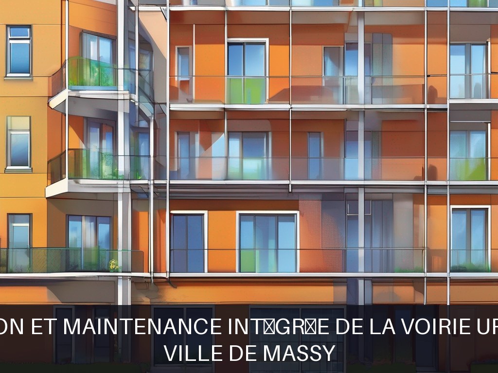 Illustration pour Ville de Massy: Gestion et maintenance intégrée de la voirie urbaine
