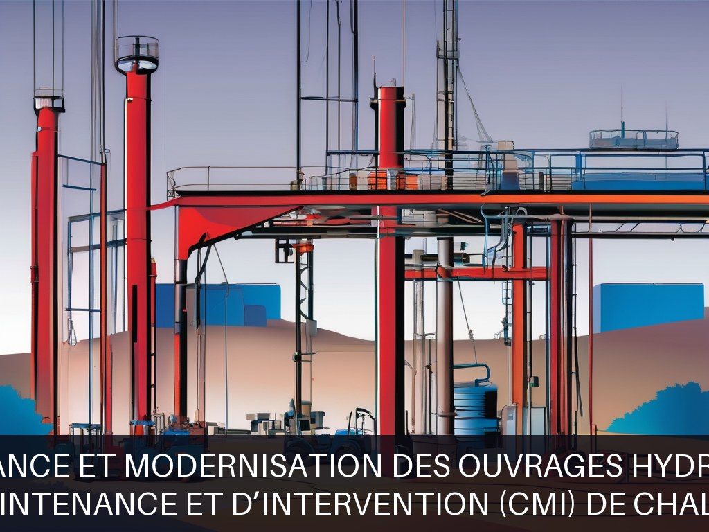 Illustration pour Centre de Maintenance et d’Intervention (CMI) de Chalon-sur-Saône: Maintenance et modernisation des ouvrages hydrauliques