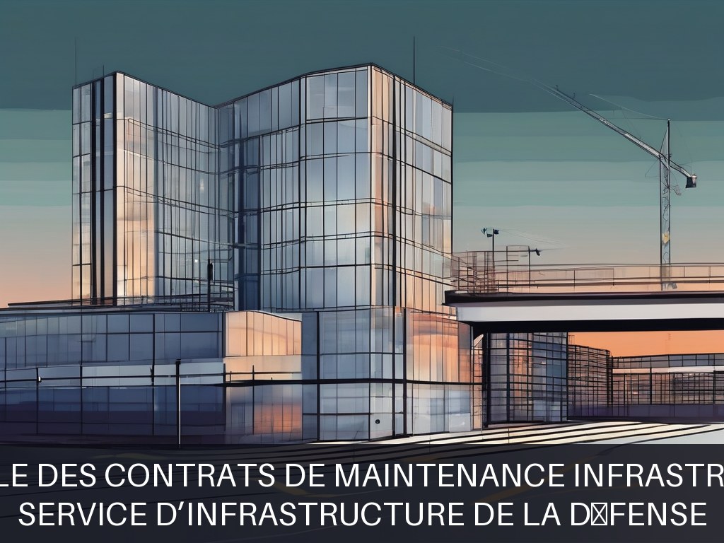 Illustration pour Service d’infrastructure de la défense: Gestion intégrale des contrats de maintenance infrastructure militaire
