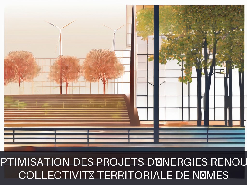 Illustration pour Collectivité territoriale de Nîmes: Suivi et optimisation des projets d'énergies renouvelables