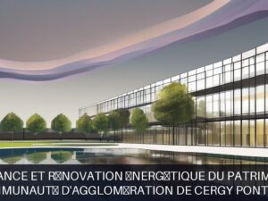 Illustration pour Communauté d'Agglomération de Cergy Pontoise: Maintenance et rénovation énergétique du patrimoine bâti