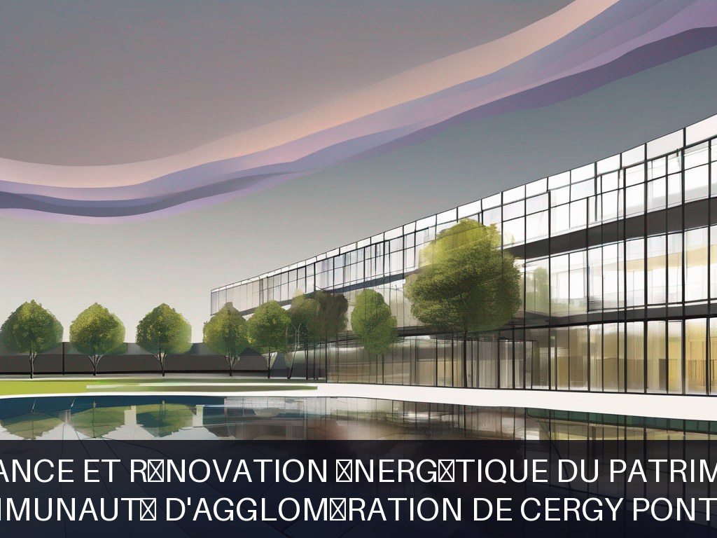 Illustration pour Communauté d'Agglomération de Cergy Pontoise: Maintenance et rénovation énergétique du patrimoine bâti