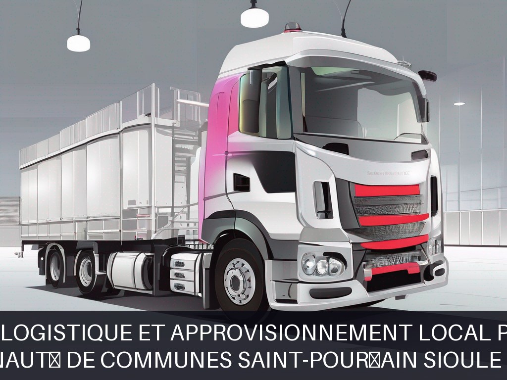 Illustration pour Communauté de communes Saint-Pourçain Sioule Limagne: Optimisation logistique et approvisionnement local pour cantines