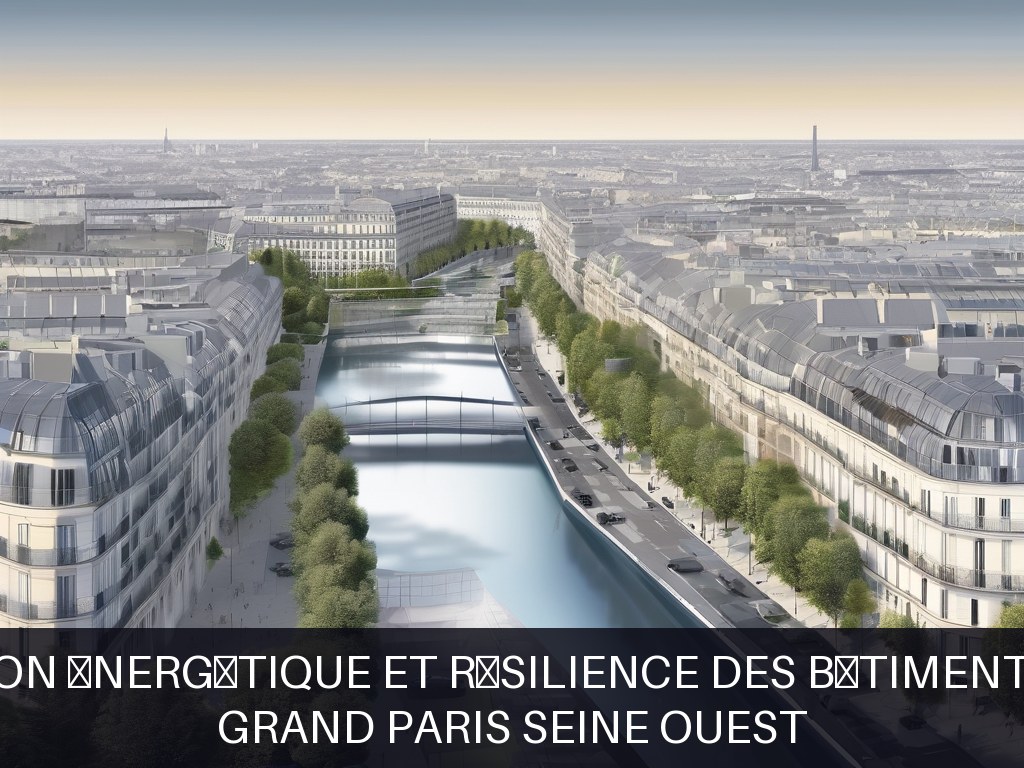 Illustration pour Grand Paris Seine Ouest: Rénovation énergétique et résilience des bâtiments publics (Potentiel à Court Terme)