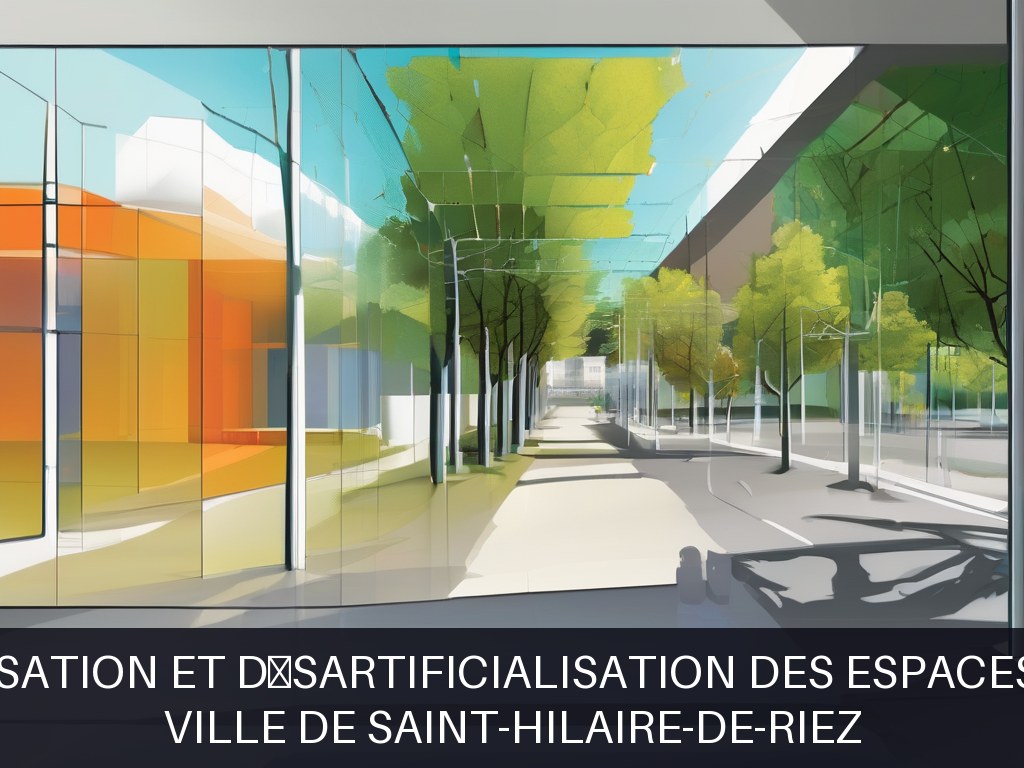 Illustration pour Ville de Saint-Hilaire-de-Riez: Végétalisation et désartificialisation des espaces publics