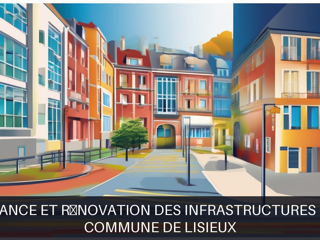 Illustration pour Commune de Lisieux: Maintenance et rénovation des infrastructures de voirie