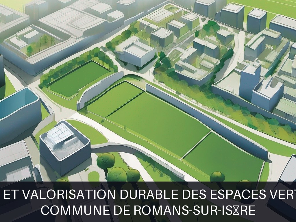 Illustration pour Commune de Romans-sur-Isère: Entretien et valorisation durable des espaces verts urbains
