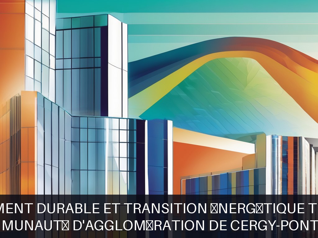 Illustration pour Communauté d'Agglomération de Cergy-Pontoise: Développement durable et transition énergétique territoriale