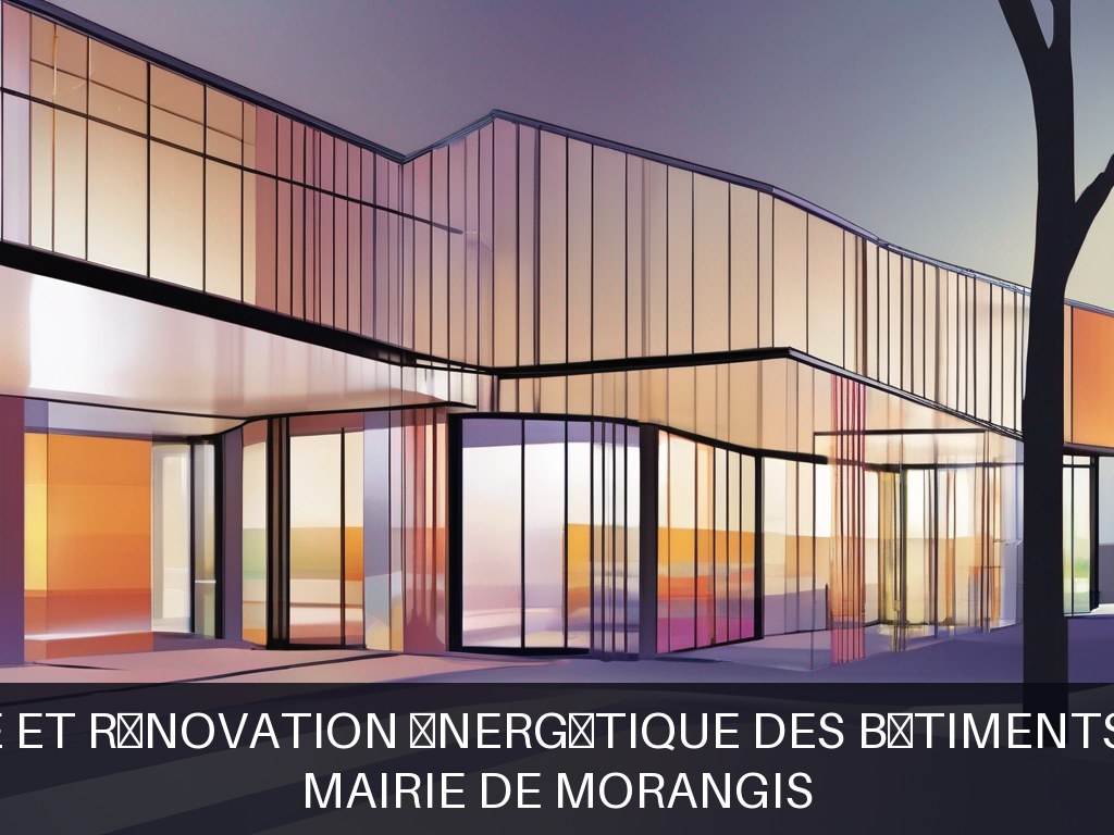 Illustration pour Mairie de Morangis: Maintenance et rénovation énergétique des bâtiments communaux