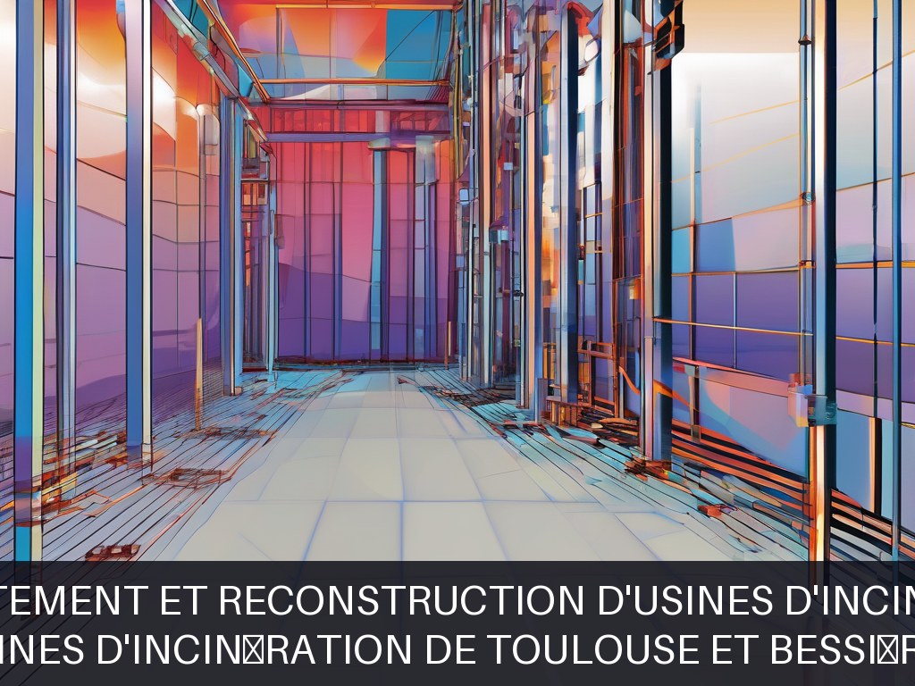 Illustration pour Usines d'incinération de Toulouse et Bessières: Confortement et reconstruction d'usines d'incinération