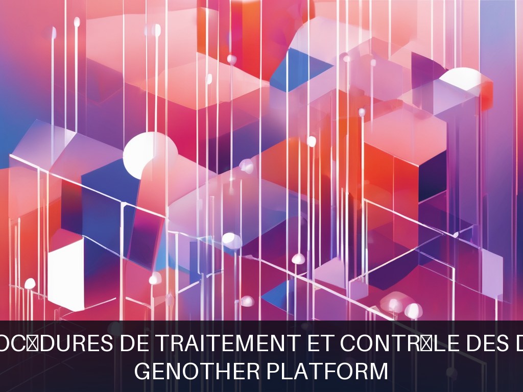 Illustration pour Genother Platform: Optimisation des procédures de traitement et contrôle des données génomiques