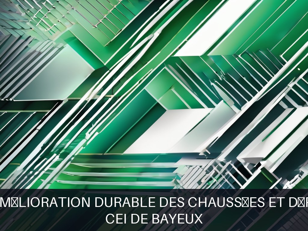 Illustration pour CEI de Bayeux: Maintenance et amélioration durable des chaussées et dépendances vertes