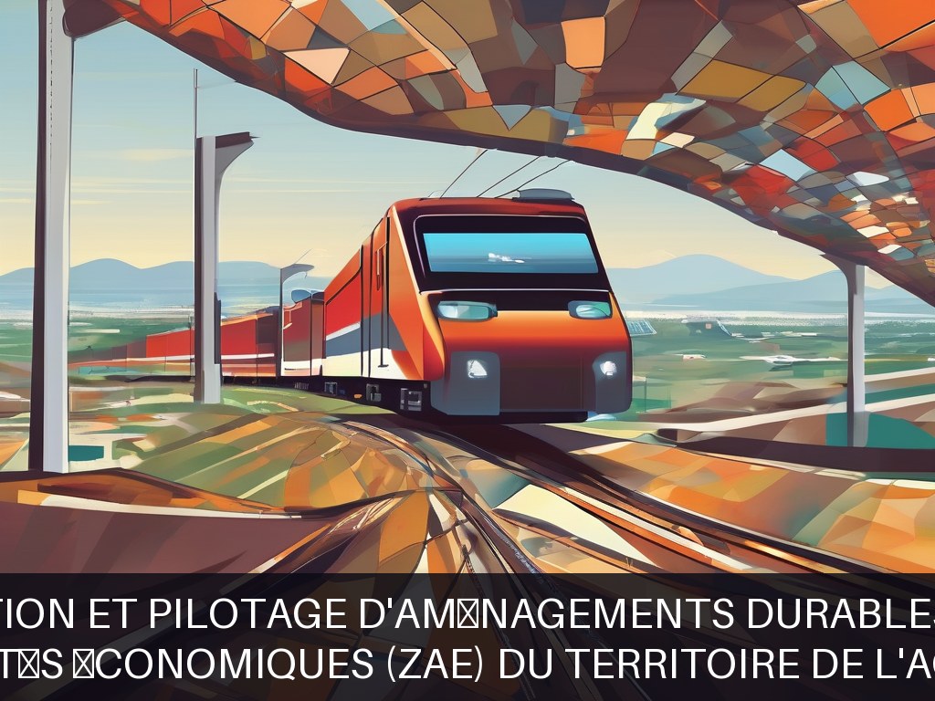 Illustration pour Zones d'Activités Économiques (ZAE) du territoire de l'agglomération: Conception et pilotage d'aménagements durables sur ZAE