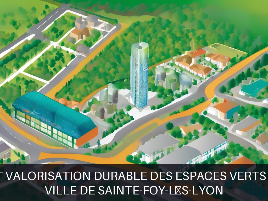Illustration pour Ville de Sainte-Foy-lès-Lyon: Entretien et valorisation durable des espaces verts communaux