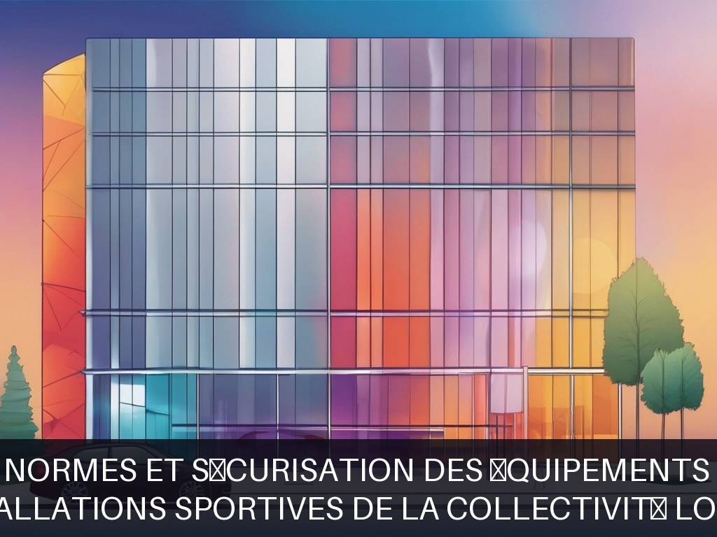 Illustration pour Installations sportives de la collectivité locale: Mise aux normes et sécurisation des équipements sportifs