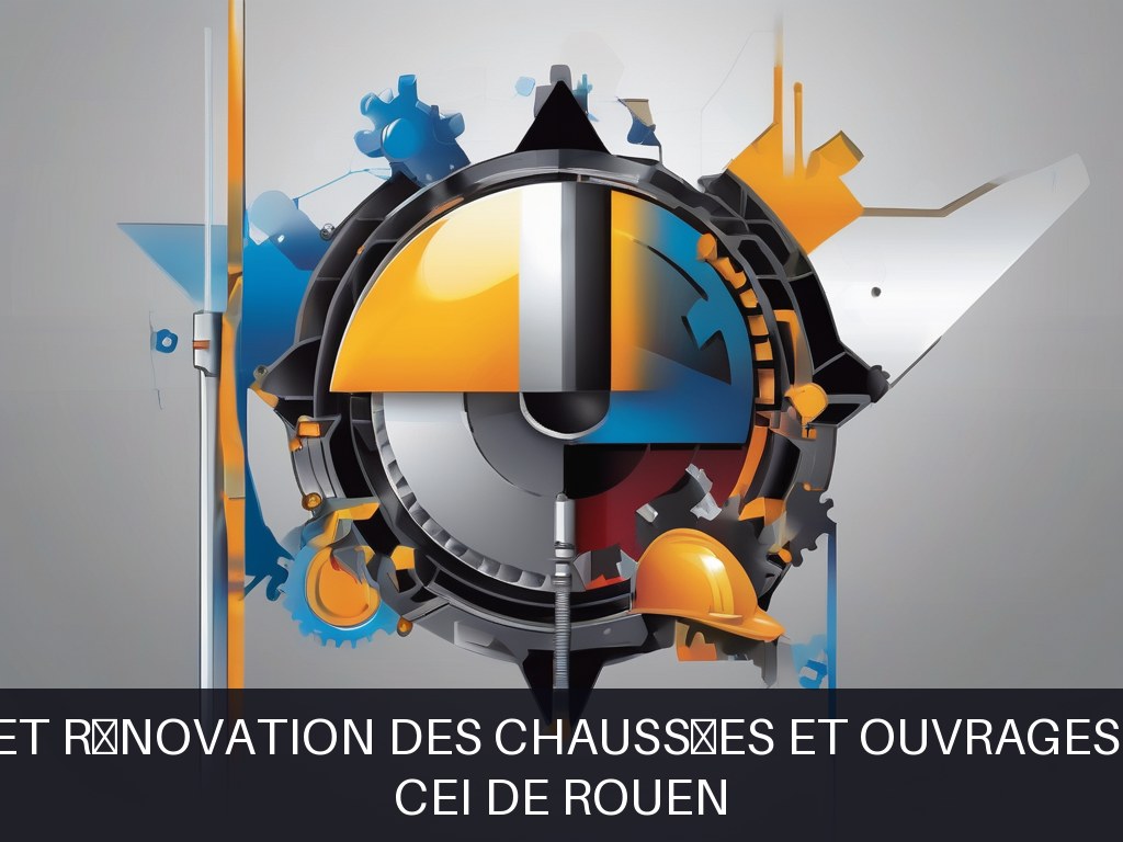 Illustration pour CEI de Rouen: Maintenance et rénovation des chaussées et ouvrages hydrauliques