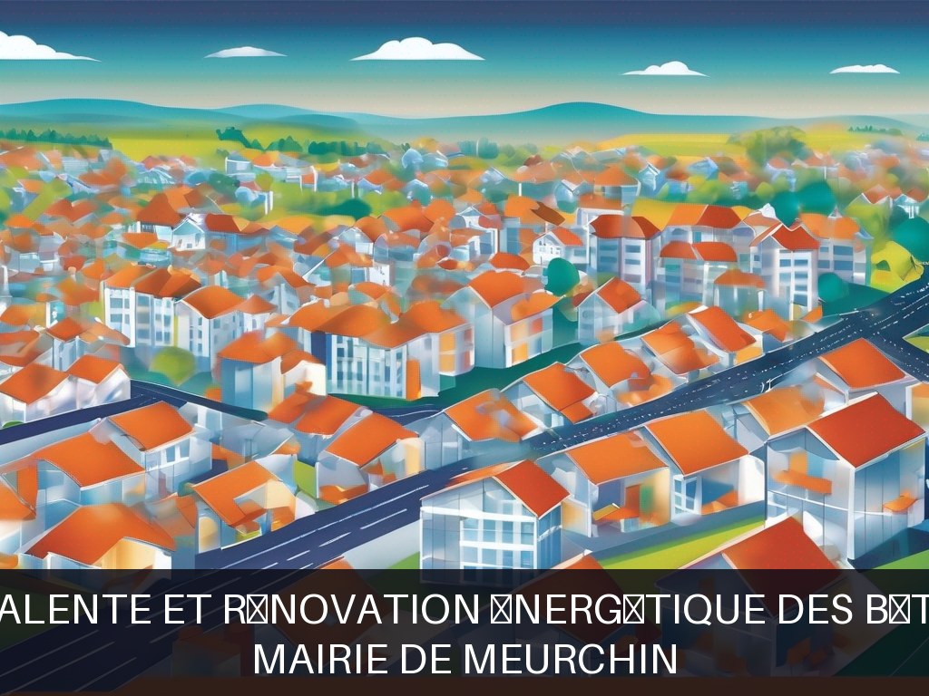 Illustration pour Mairie de Meurchin: Maintenance polyvalente et rénovation énergétique des bâtiments communaux