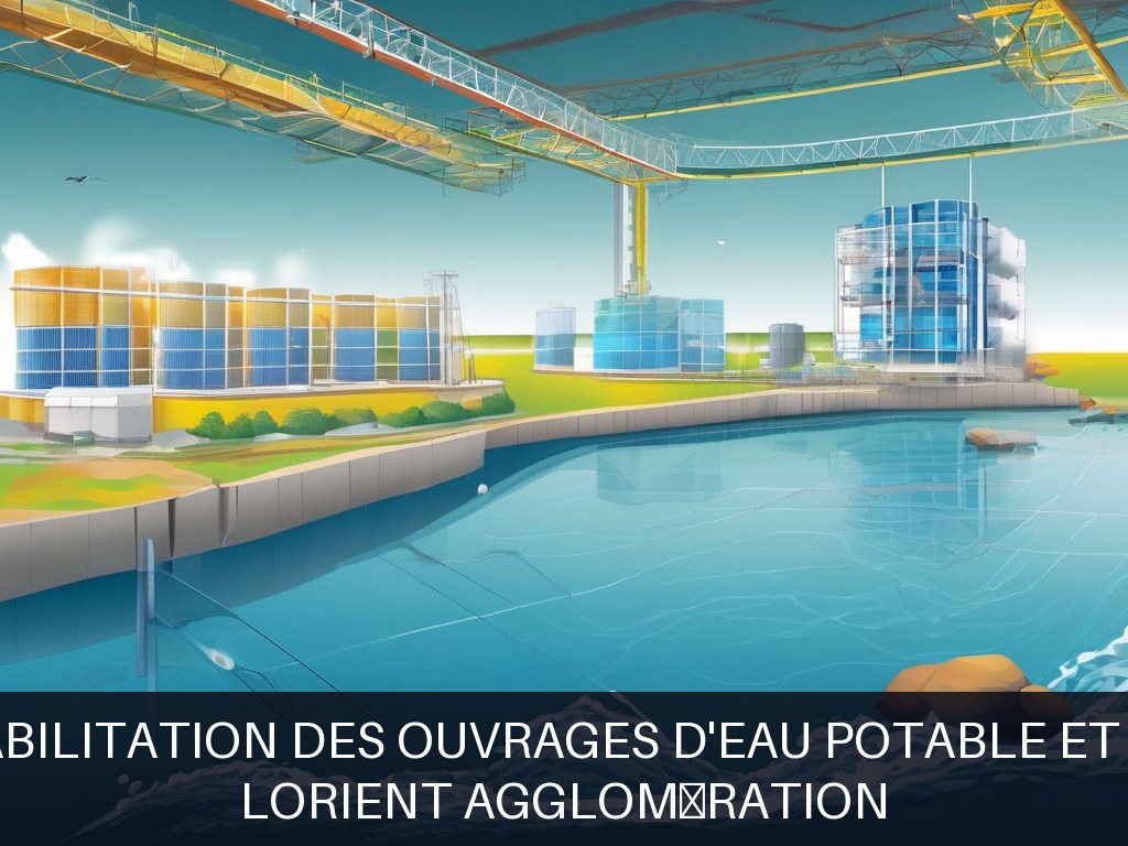 Illustration pour Lorient Agglomération: Gestion et réhabilitation des ouvrages d'eau potable et assainissement (Potentiel à Court Terme)