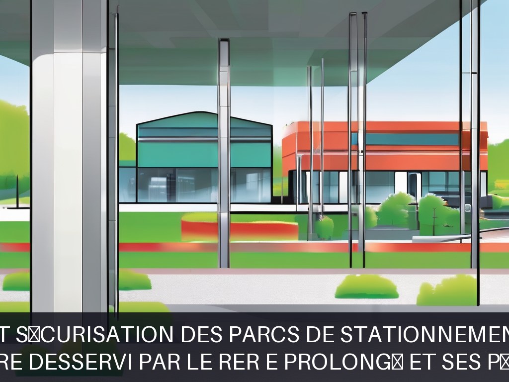 Illustration pour Territoire desservi par le RER E prolongé et ses pôles gare: Aménagement et sécurisation des parcs de stationnement multimodaux (Potentiel à Court Ter