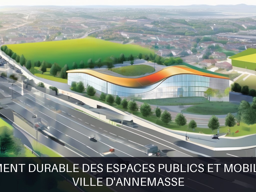 Illustration pour Ville d'Annemasse: Aménagement durable des espaces publics et mobilité active (Potentiel à Court Terme)