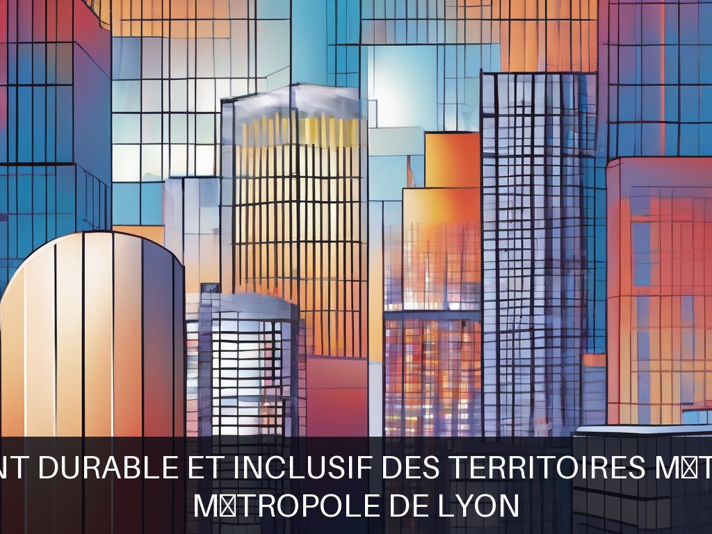 Illustration pour Métropole de Lyon: Aménagement durable et inclusif des territoires métropolitains