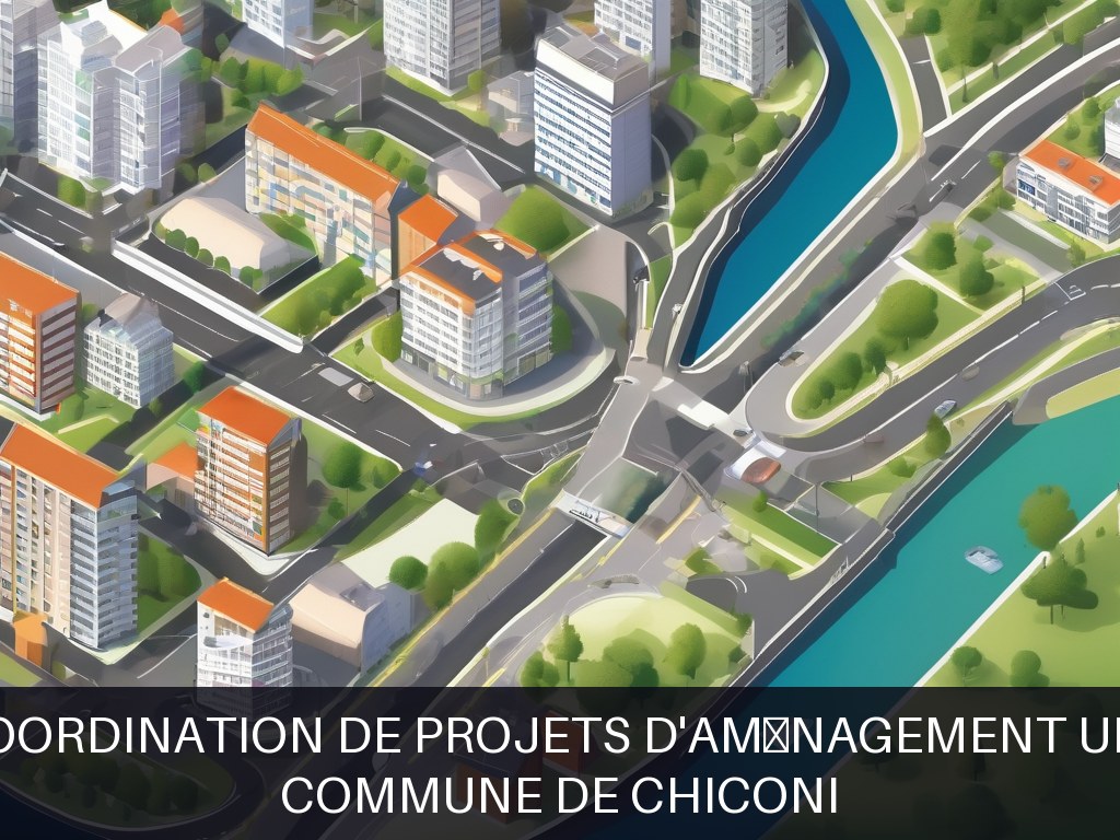 Illustration pour Commune de Chiconi: Pilotage et coordination de projets d'aménagement urbain et voirie