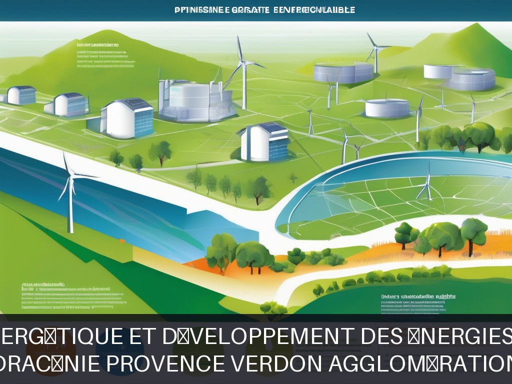 Illustration pour Dracénie Provence Verdon Agglomération: Optimisation énergétique et développement des énergies renouvelables (Potentiel à Court Terme)